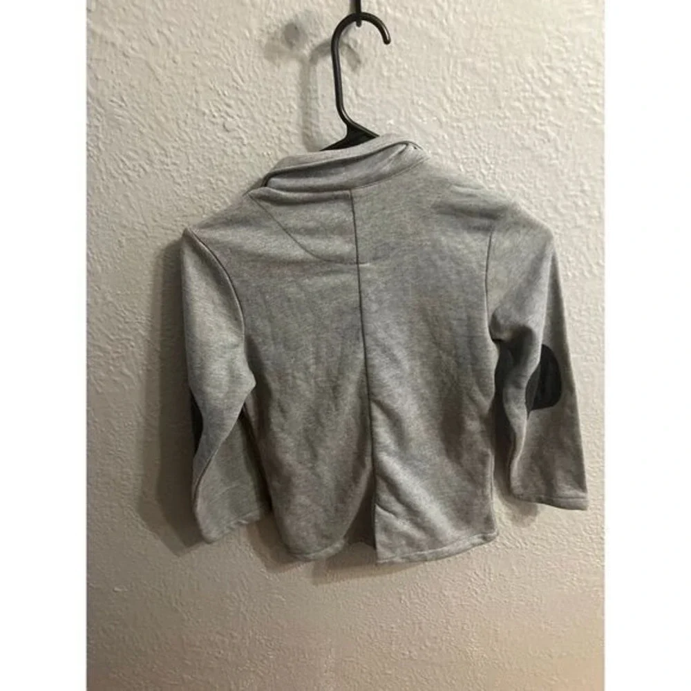 Boys gray jacket button up size 8‎